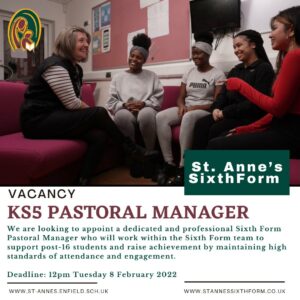 KS5 Pastoral Manager